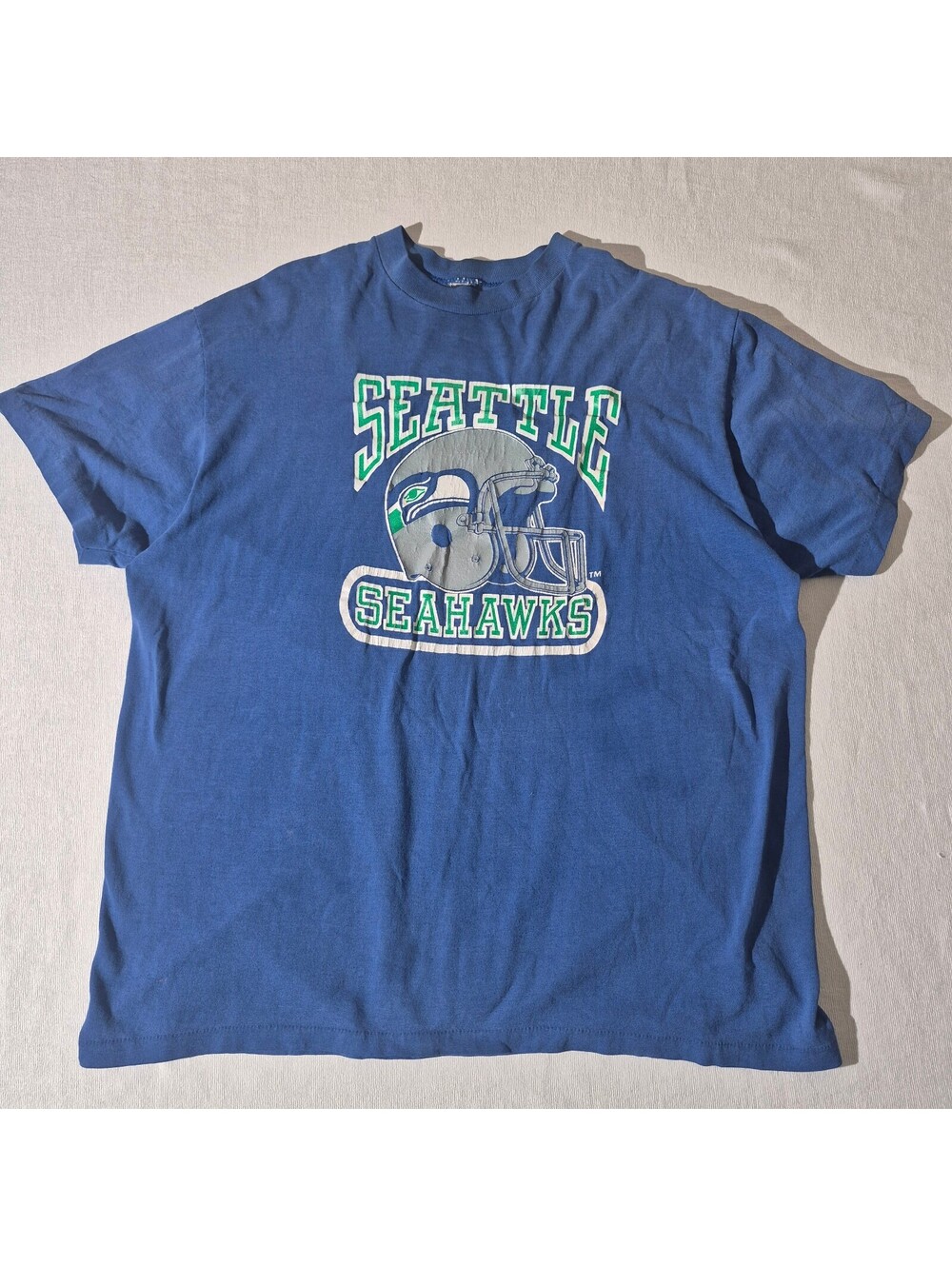 Vintage Seattle Seahawks Med/Large 80s 90s Football Single Stitch T-shirt
